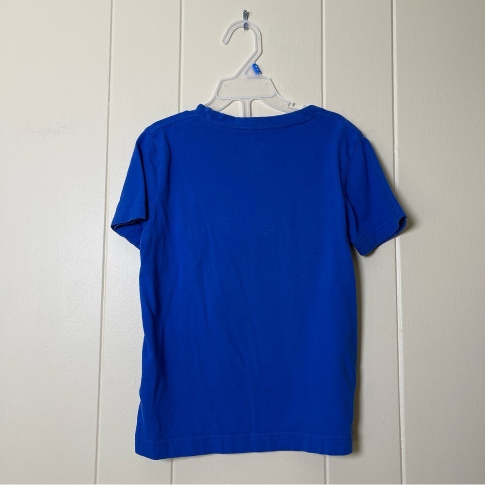 Nike Kids Royal Blue Tee with White Logo size 7 - Picture 2 of 3